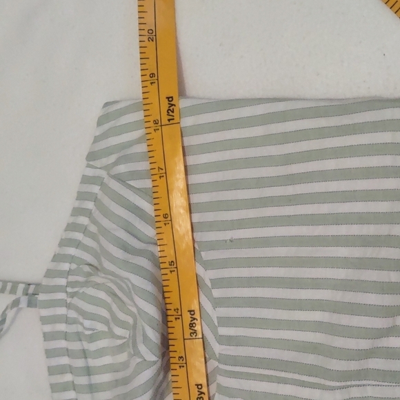 Anthropologie Bustier Top Green, L - Picture 8 of 11